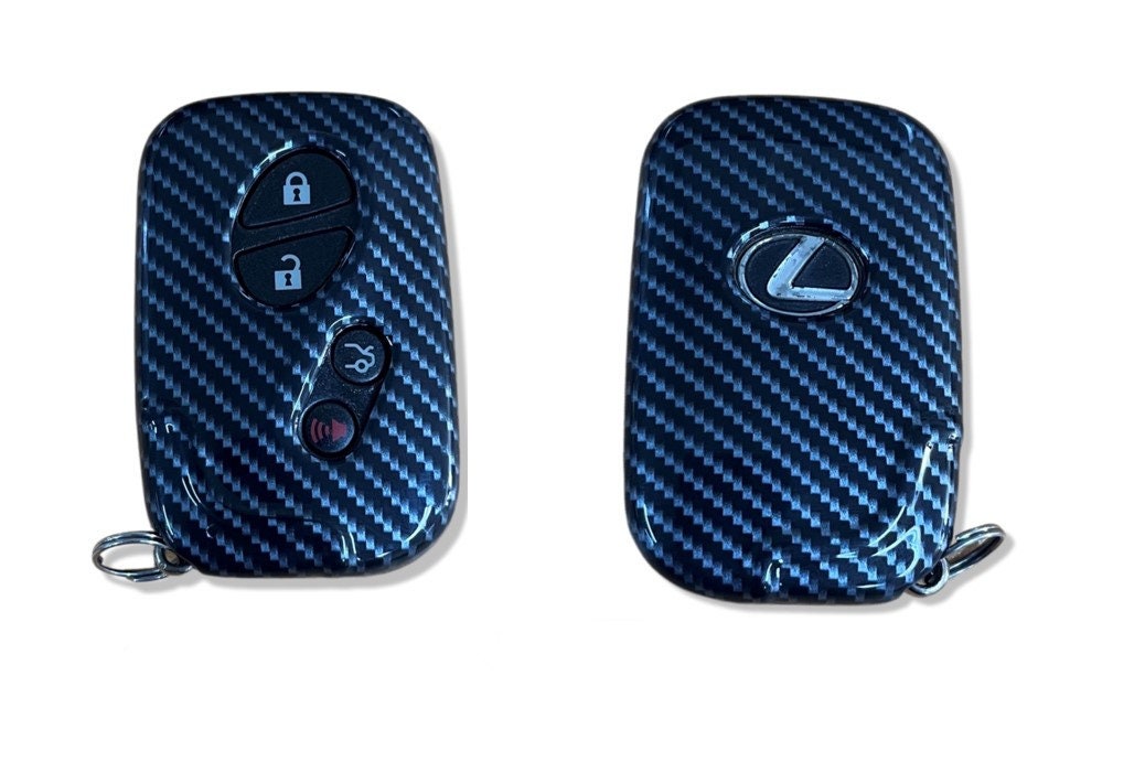 Vitodeco Leather Smart Key Fob Cover for 2014-2021 Lexus IS GS RX