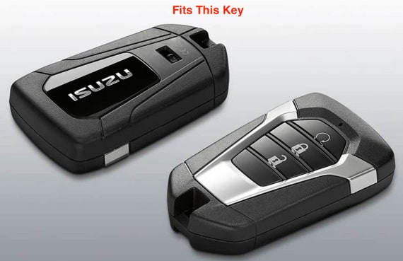 KEY Fob Cover for ISUZU D-max and MU-X Isuzu Dmax Accessories Keychain  Carbon Fibre 