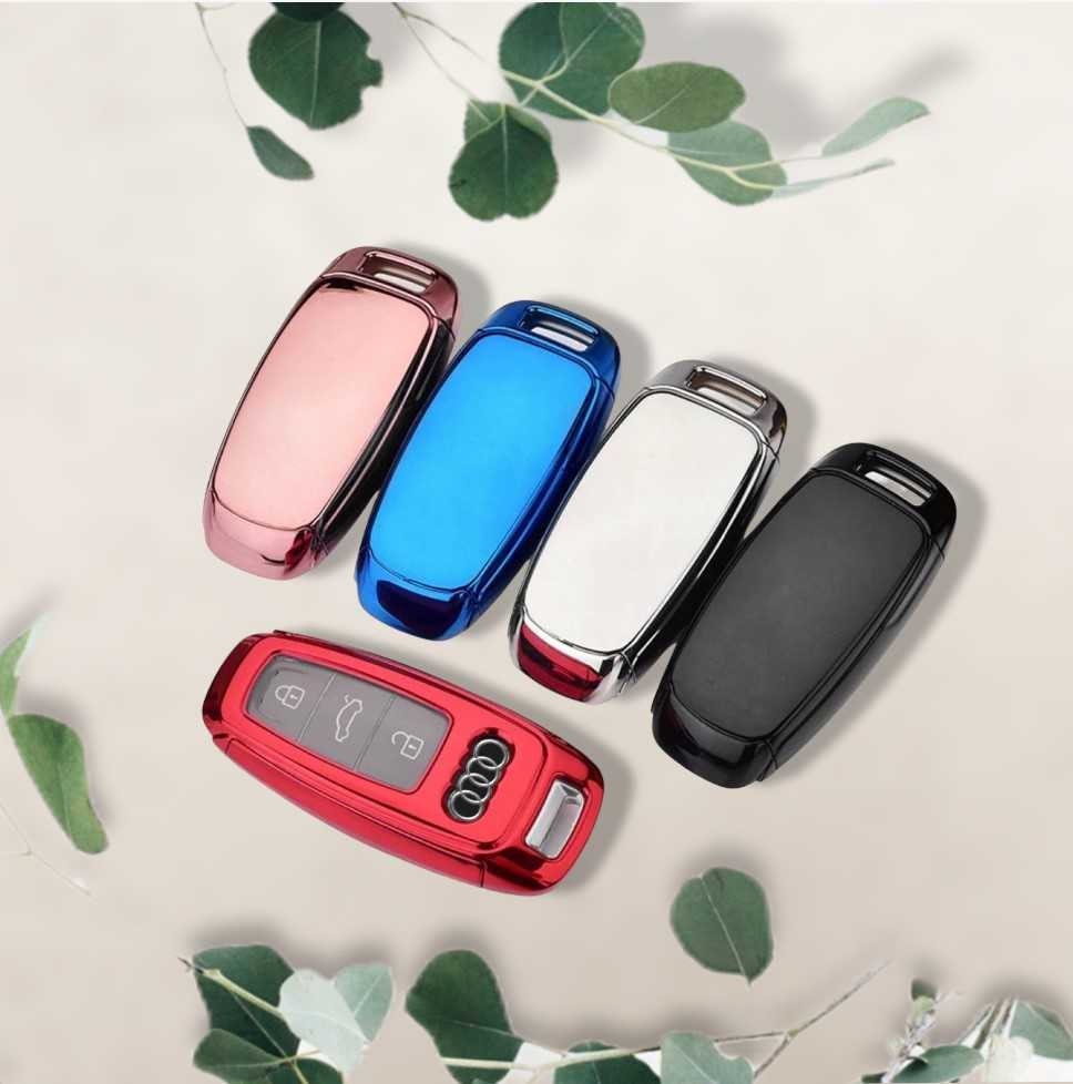 Kaufe New Soft TPU Car Key Case 4 Buttons For BYD Atto 3 Han EV Dolphin  Remote Control Protect Cover Durable Accessories