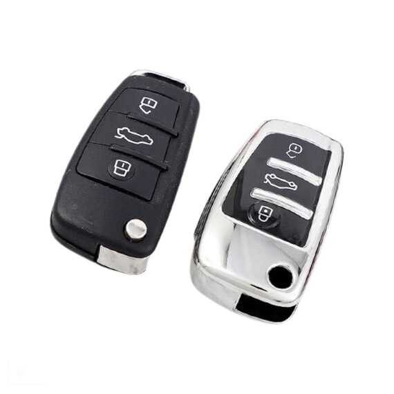Audi Schlüssel Hülle, Leder Schlüsselhülle für Audi A1 A3 A6 Q2 Q3 Q7