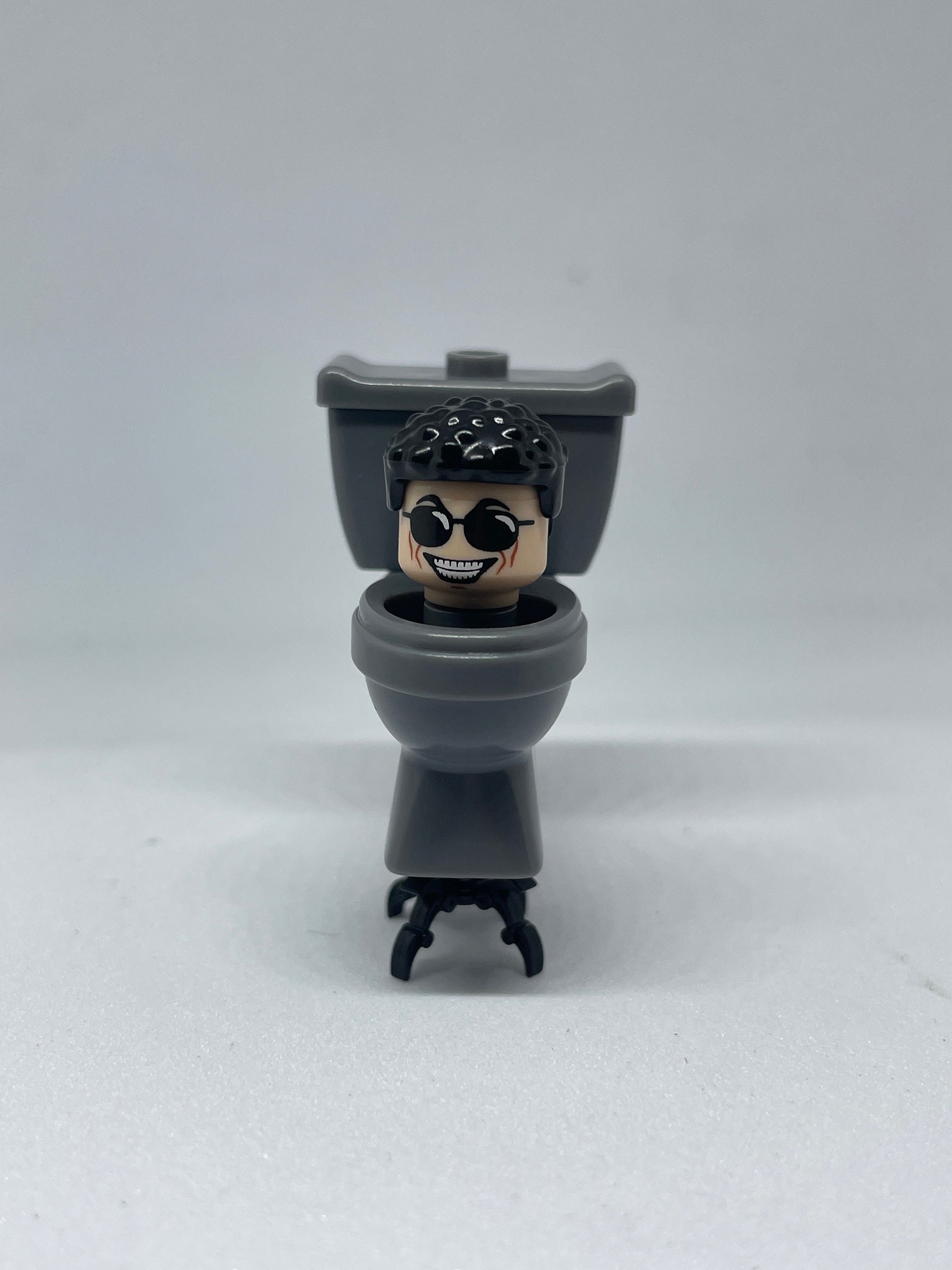 Skibidi Toilet Man Custom Minifigs fit Lego K2140