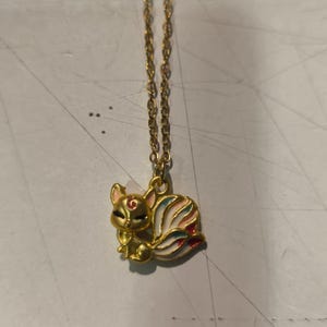 Collier avec petit Kitsune