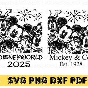 Mouse and Co Svg, Family Vacation Svg, Family Trip Svg, Vacay Mode Png, Magic Kingdom Png,  Digital Download