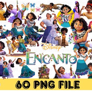 Encanto PNG Clipart Bundle, Encanto png Digital Download