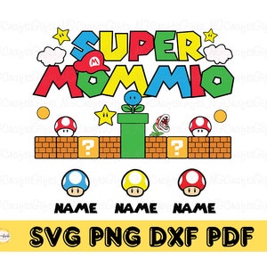 Gepersonaliseerde Super Mommio SVG, Moederdag Svg, Moeder Svg, Grappige Mommio Svg, Cadeau voor moeder, Moeder Shirt Design, Moeder Leven Svg, Digitale Download