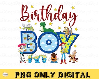 Niño de cumpleaños de Toy Story PNG, SVG - Fiesta familiar (Descarga digital)