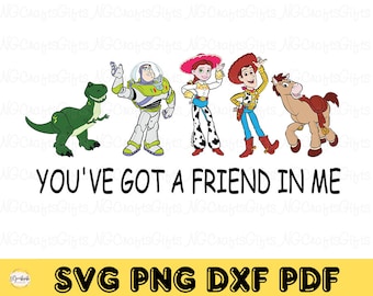 You've Got A Friend In Me SVG: Magical Kingdom Vacation (Digital Download)