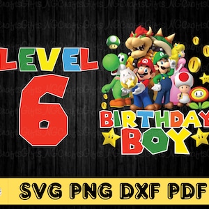 Super Mario Geburtstag Png, Bowser Mario Yoshi Pfirsich Kröte, Super Mario Familie Png, Super Mario Geburtstag Png