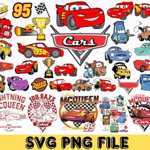 Cars SVG Bundle: Layered Cricut Files (Digital Download)