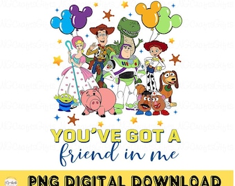 Magical Kingdom Png: Vous avez un ami en moi (téléchargement numérique)