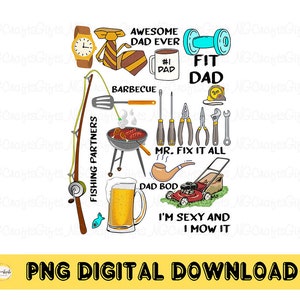 Não posso falar agora mesmo fazendo coisas gostosas de pai PNG, Melhor pai de todos os tempos PNG, Feliz dia dos pais Sublimação