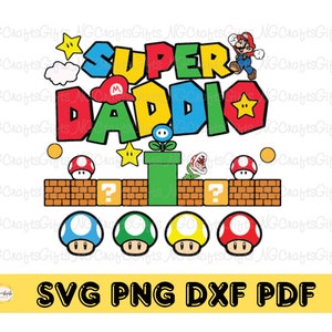 Super Daddio SVG, Happy Father's Day, gesneden bestanden, Funny Dad SVG, Vaderdag Svg, digitale download