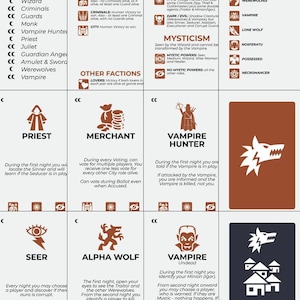 Wherewolf - Social Deduction Game - Minimalist Retheme - pdf - Print-n-Play-bestanden - nieuwe hulpmiddelen toegevoegd