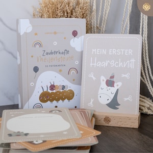 50 Meilensteinkarten Set Baby Fotokarten Erinnerungskarten, Babykarten, Meilenstein Karten Set, Milestones Baby Geschenk