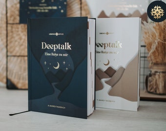 3-Jahres-Tagebuch Deeptalk - 366 Reflexionsfragen für tägliche Achtsamkeit - Geschenke für Frauen & Männer, Beste Freundin oder Mama