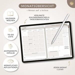 Digitaler Kalender 2023 2024 PANDORA 18 Monate Terminplaner - Etsy