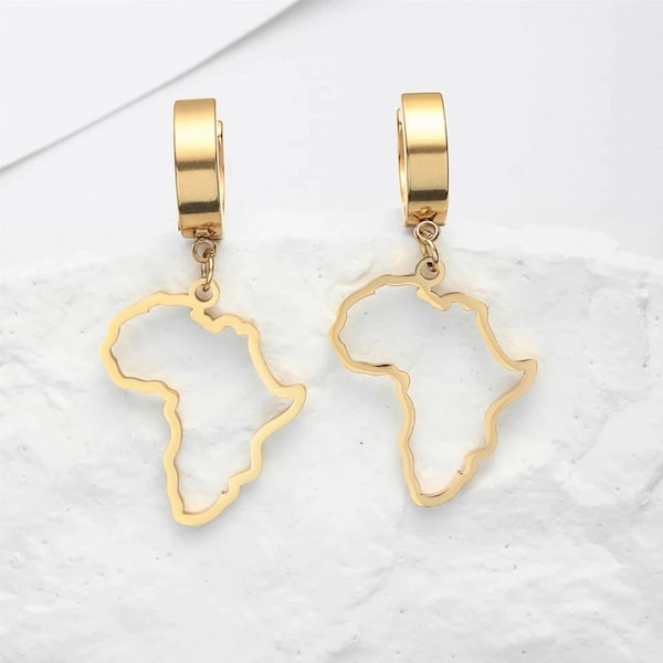 Afrique Earrings Gold