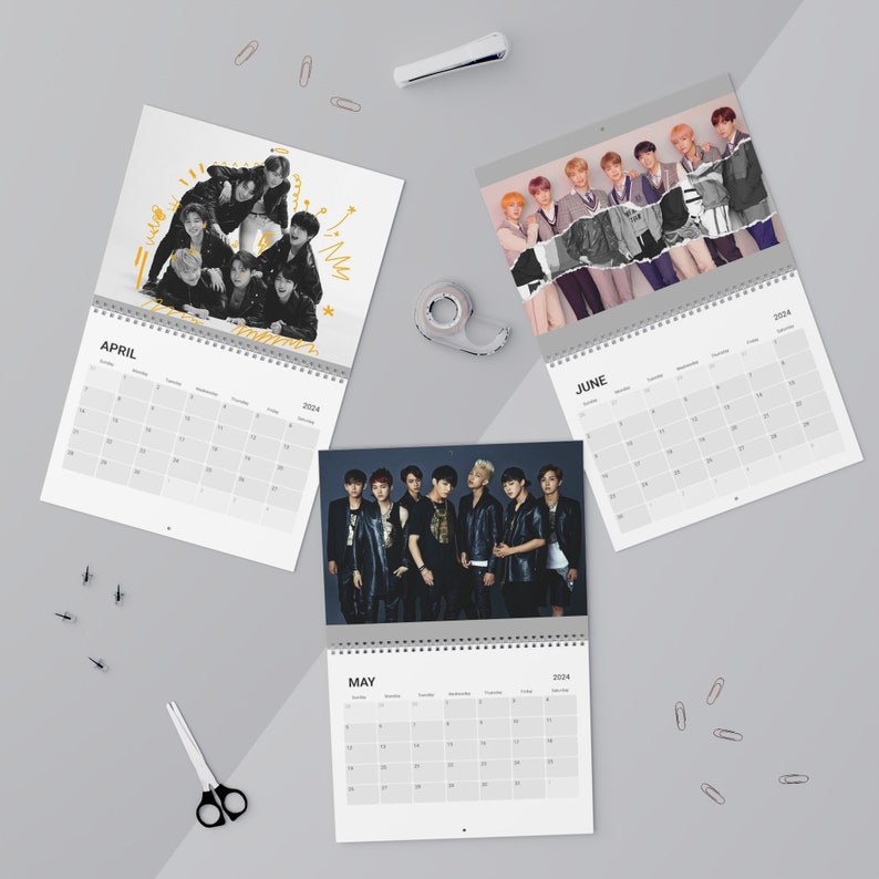 BTS Calendar 2025 Bangtan Boys 2025 Calendarbts ARMY Bts Etsy New Zealand
