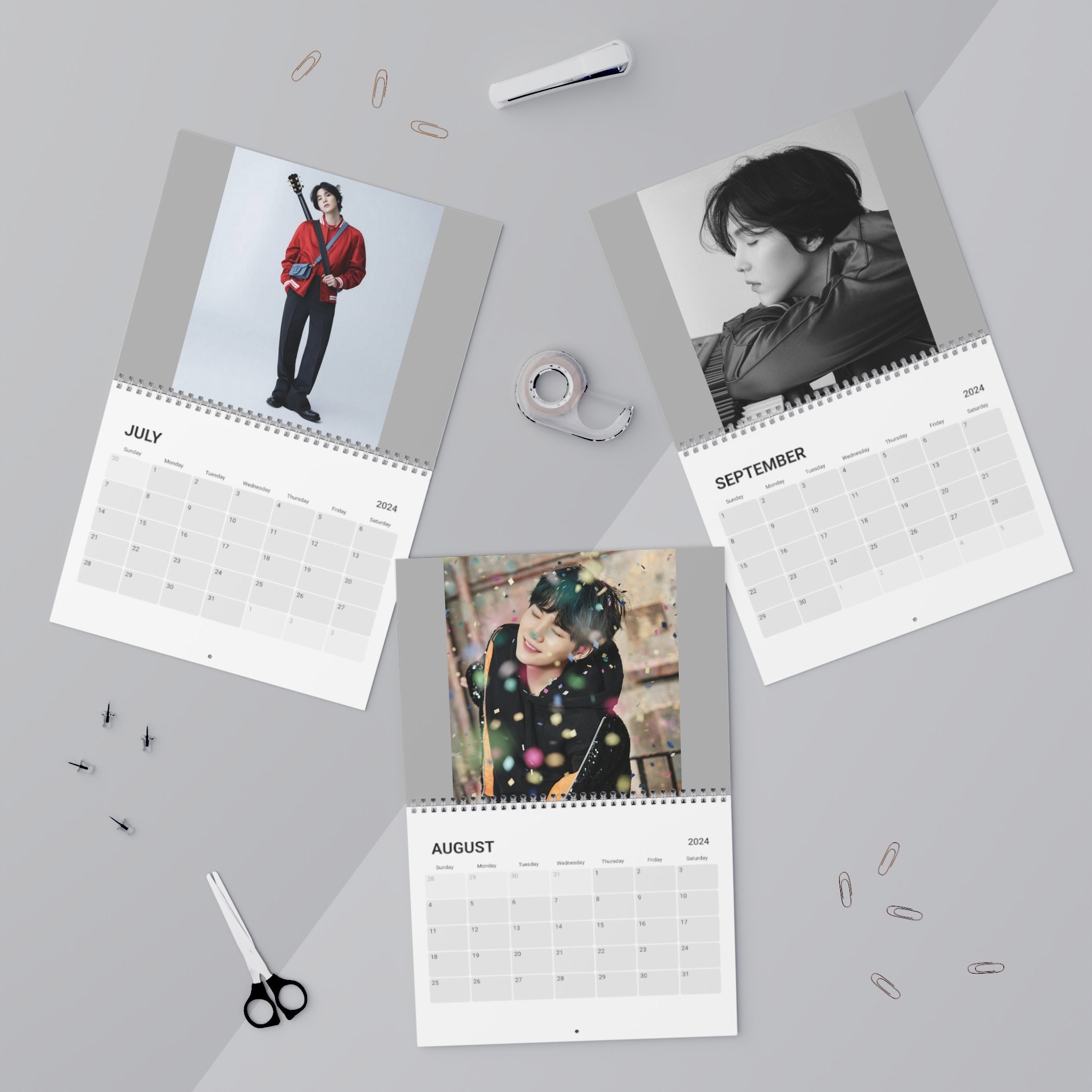 BTS 2024 Calendar sold by Carolina Red-Haired | SKU 4590319 | Printerval AU