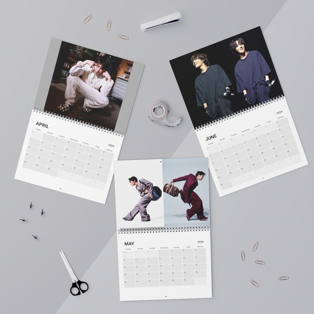 BTS Jhope Calendar 2024bts Jhope 2024 Calendarbts Jung Etsy