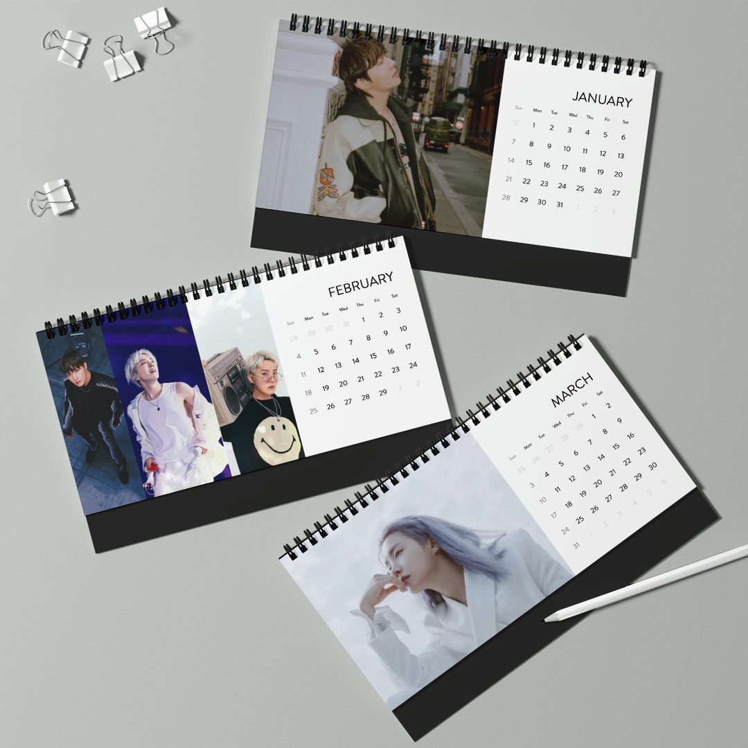 Jhope Desk Calendar 2024, Bts Jhope 2024 Desk Calendar, Jung Hoseok