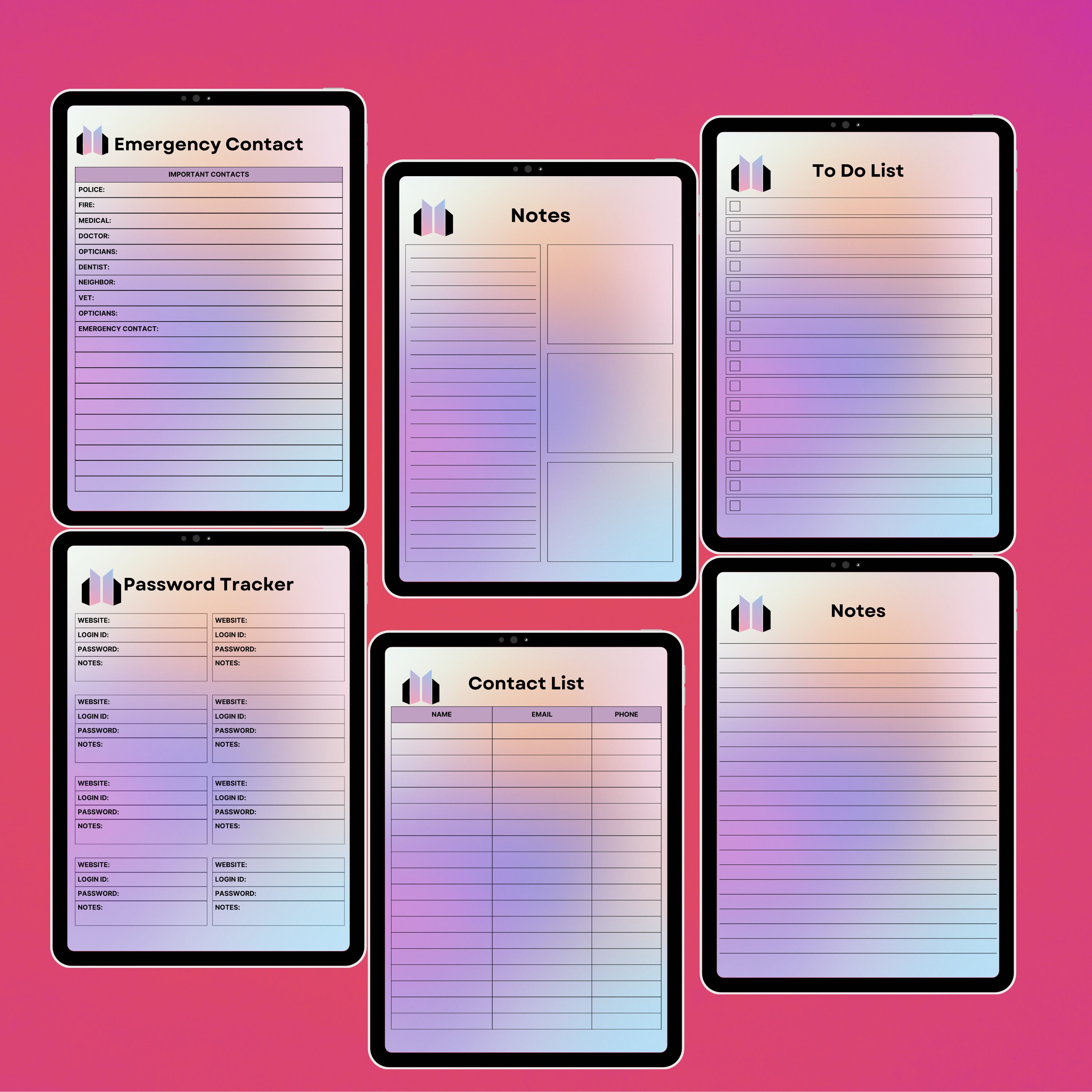 BTS 2024 Planner Bts Planner 2024 PDF Bts Printable Etsy Canada