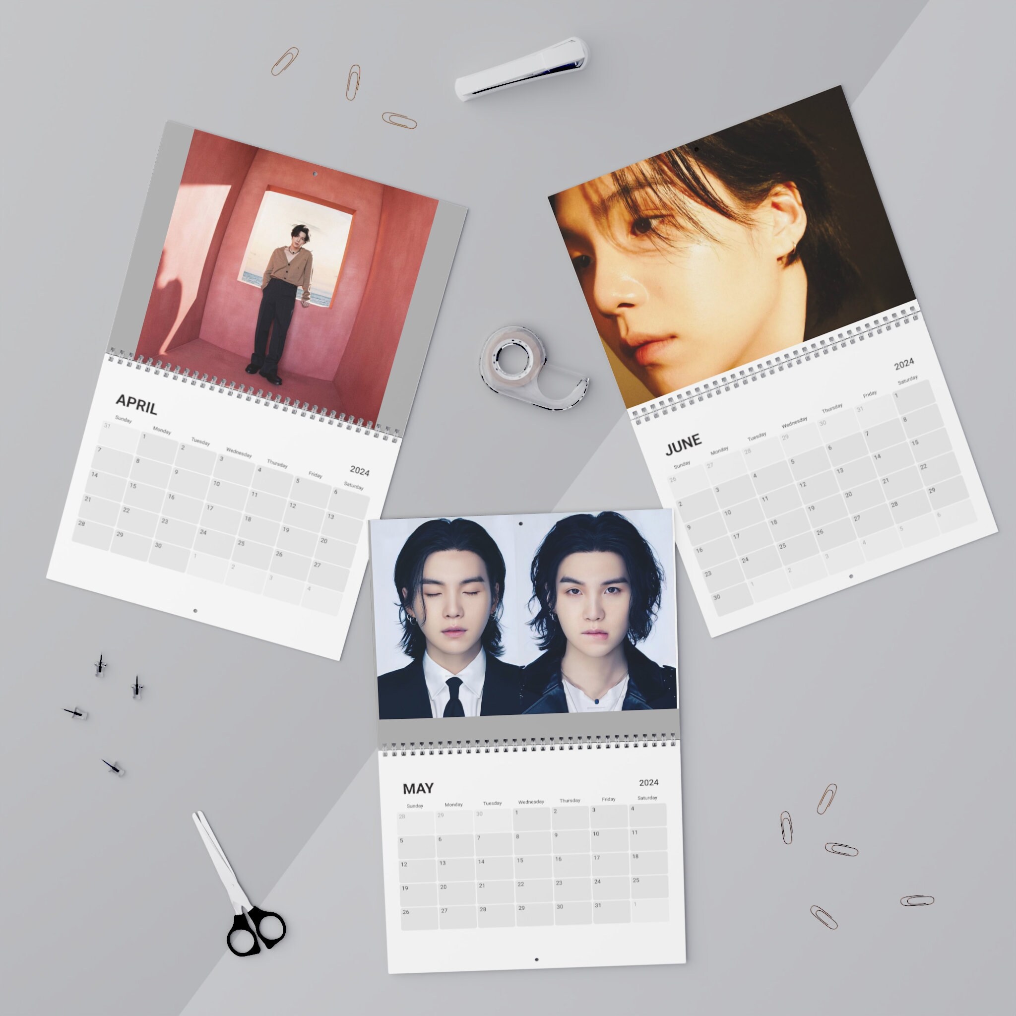 BTS 2024 Calendar sold by Carolina Red-Haired | SKU 4590319 | Printerval AU