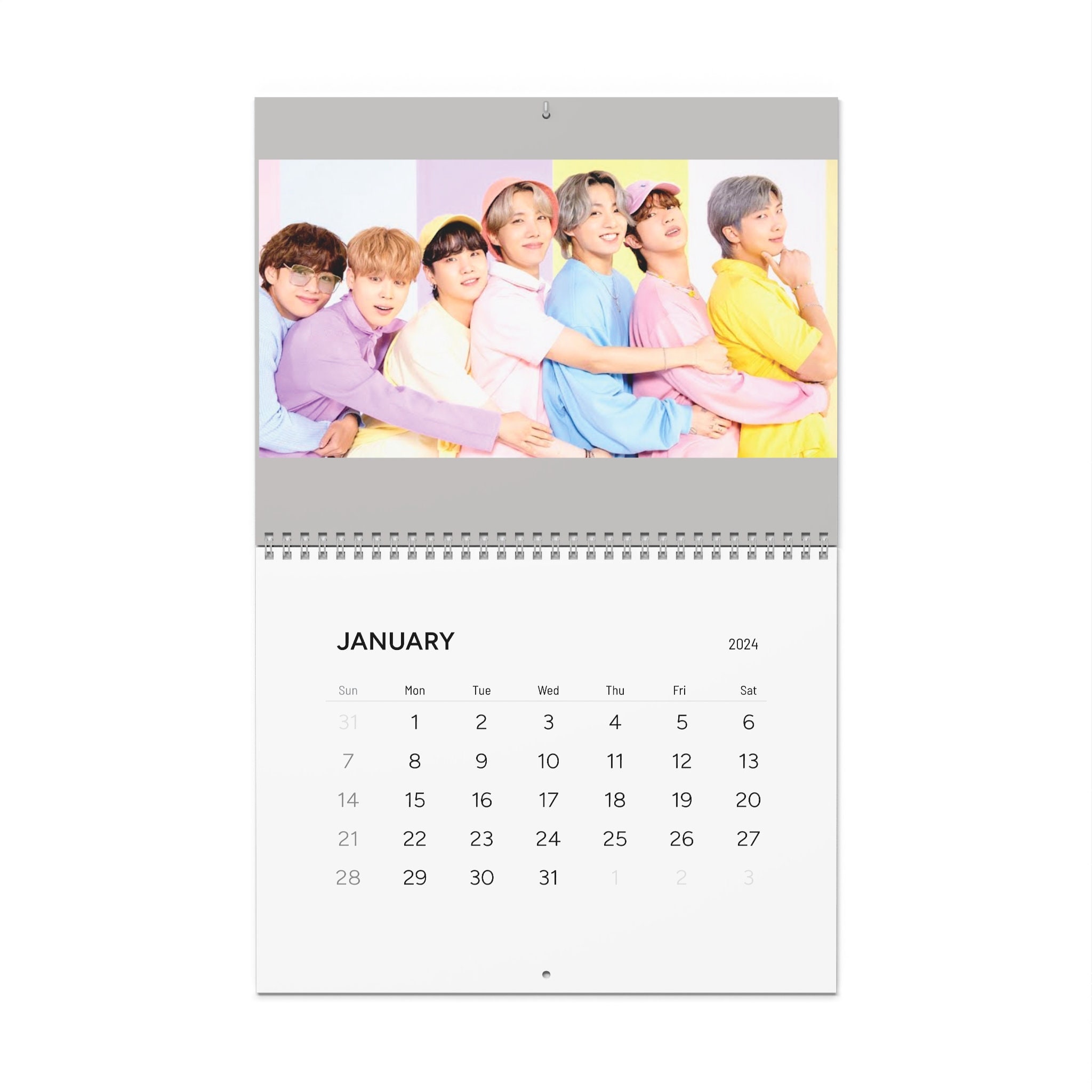 BTS 2024 Calendar sold by DaviMckay SKU 94452013 Printerval