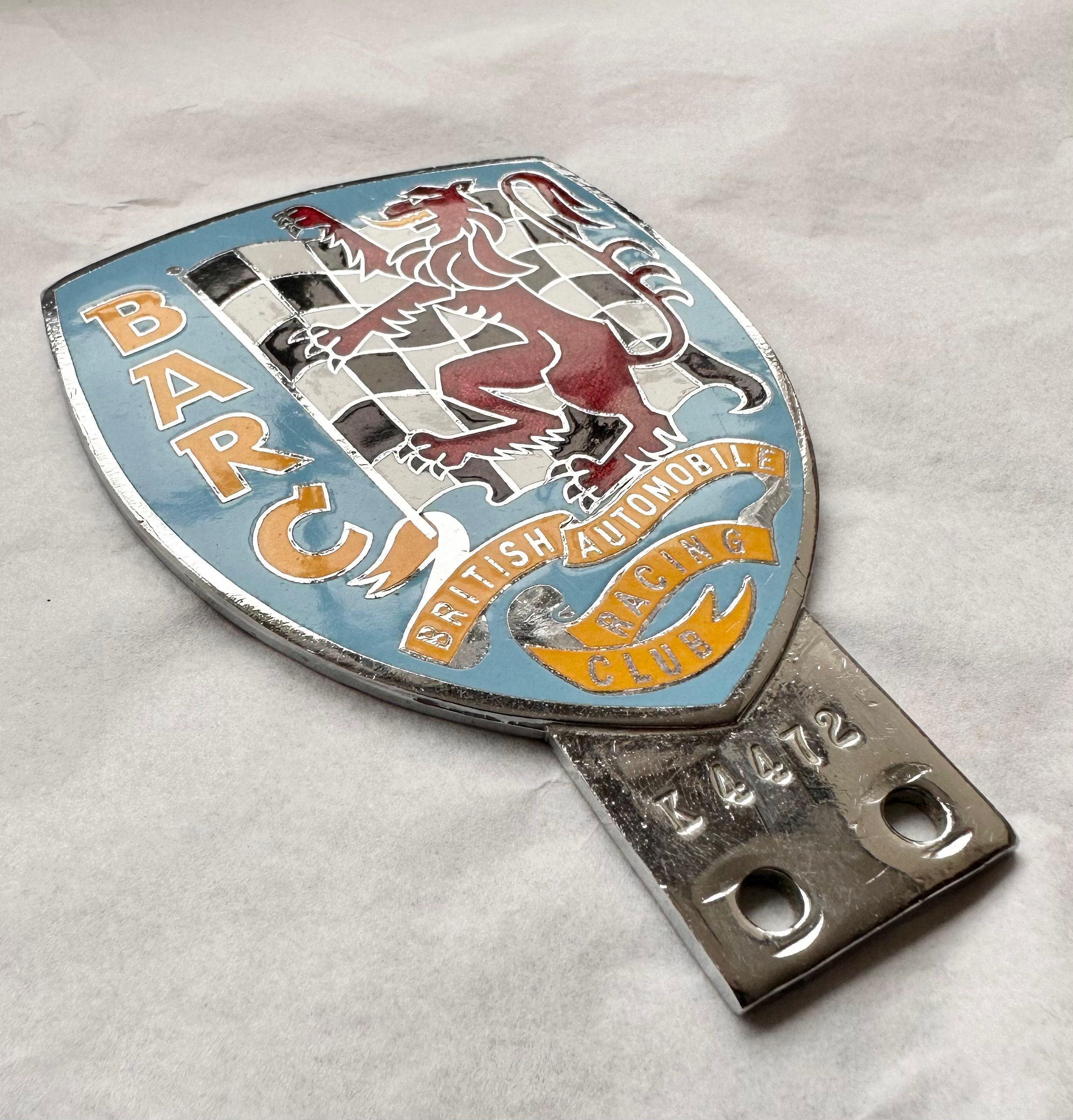Vintage British Racing Club Enamel Badges, Automobilia - Etsy