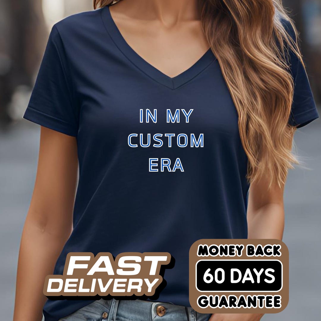 Custom V-neck, Custom Shirt, Personalized Shirt, Custom V-neck T-shirts ...