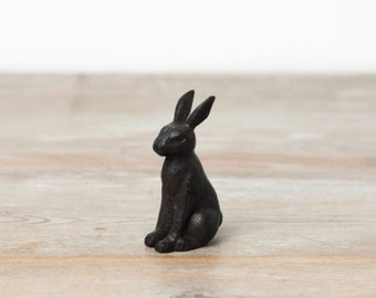 Cast Iron Rabbit Ornament