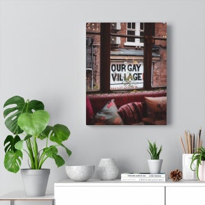 Our Gay Village Canvas