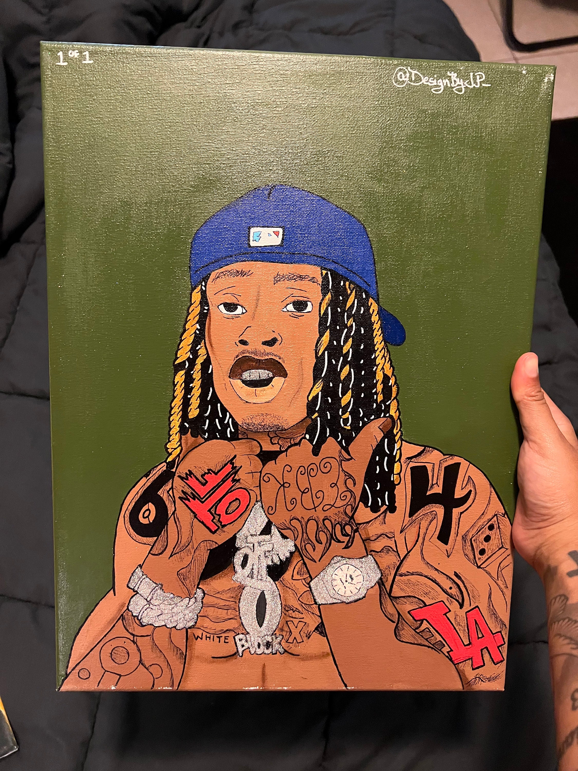 King Von Canvas