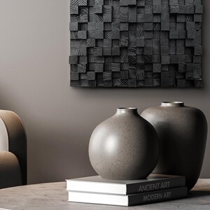 3D Wall Art, Sound Diffusing Panel, Sound Diffuser, Cube Wall Art ...