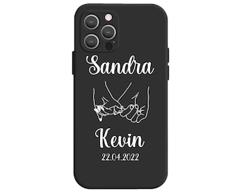 Paar Case Finger Vow / Gepersonaliseerde Case / Case / Smartphone / Individueel / Iphone / Samsung