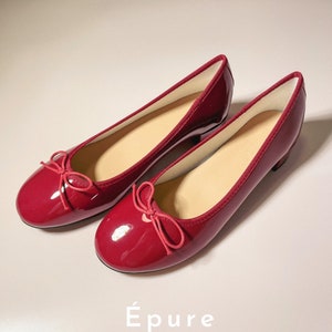 Buy Red Ballet Pumps Online In India Etsy India