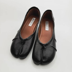 Wrinkles tabi pumps | Hakken met gespleten teen en rimpels | Tabi&#39;s met middelhoge hak