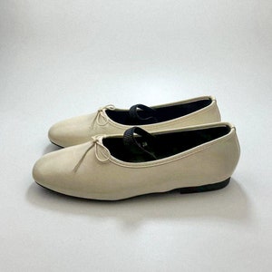 Leather Round Toe Flexible Band Ballerinas Cute Sliver Foldable Ballet Flats Elastic Strap Tie Bow Ballet Shoes image 10