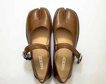 Women Retro Style Tabi Shoes | Vintage Tabi Mary Janes Women Retro Style Tabi Shoes | Vintage Tabi Mary Janes