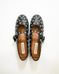 Women Adjustable Strap Hollow Out Mary Jane Flats | Creative Retro Style Mary Jane Shoes | Black Hollow Out Summer Mary Janes