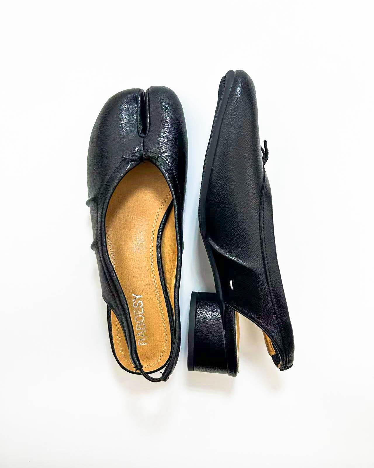 Street Style Margiela Tabi Ballerina Pumps Street Style Margiela