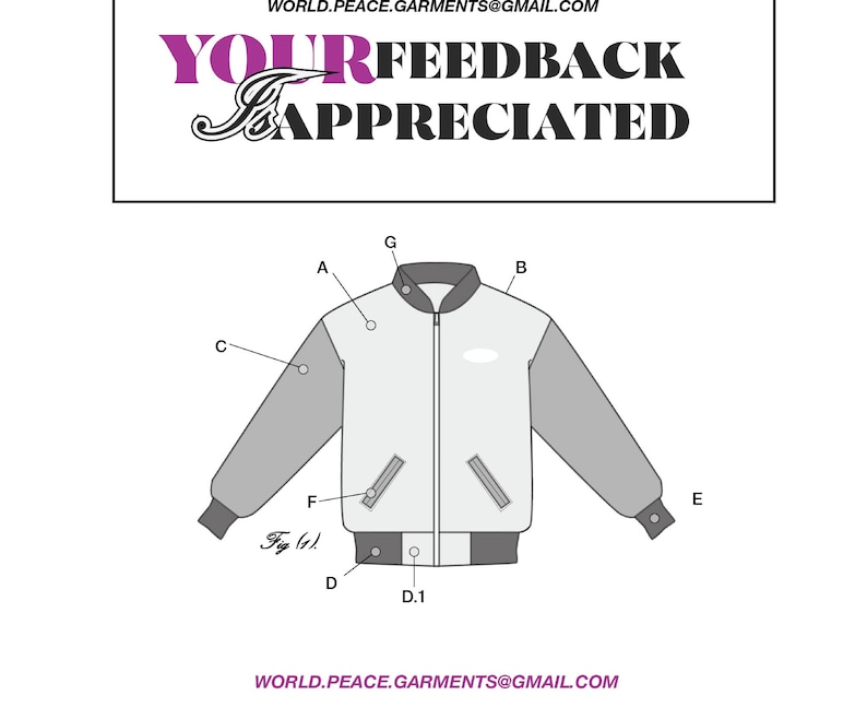 PPLN-04 Bomber Jacket Printable PDF Pattern - Etsy