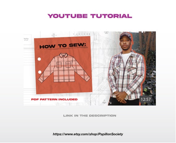 PPLN-019 Flannel Zip up Jacket - Etsy