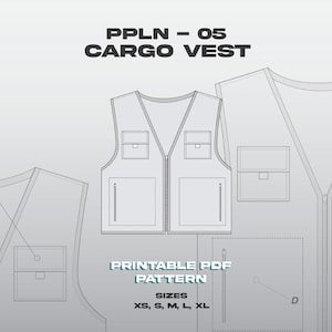 PPLN-05.2 Cargo Vest PDF PATTERN