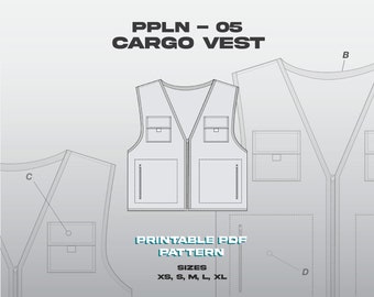 PPLN-05.2 Cargo Vest PDF PATTERN