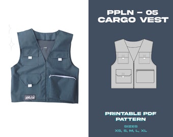 PPLN -05  Cargo Vest PDF PATTERN