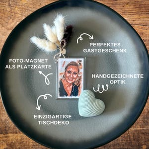 Einzigartige Fotomagnete für deine Hochzeit – Personalisiere deinen großen Tag!