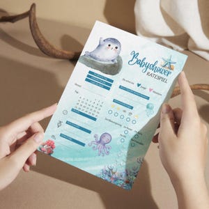 Babyparty Tippkarten im süßen Tiermotiv – Ein unvergesslicher Spaß für deine Babyparty!