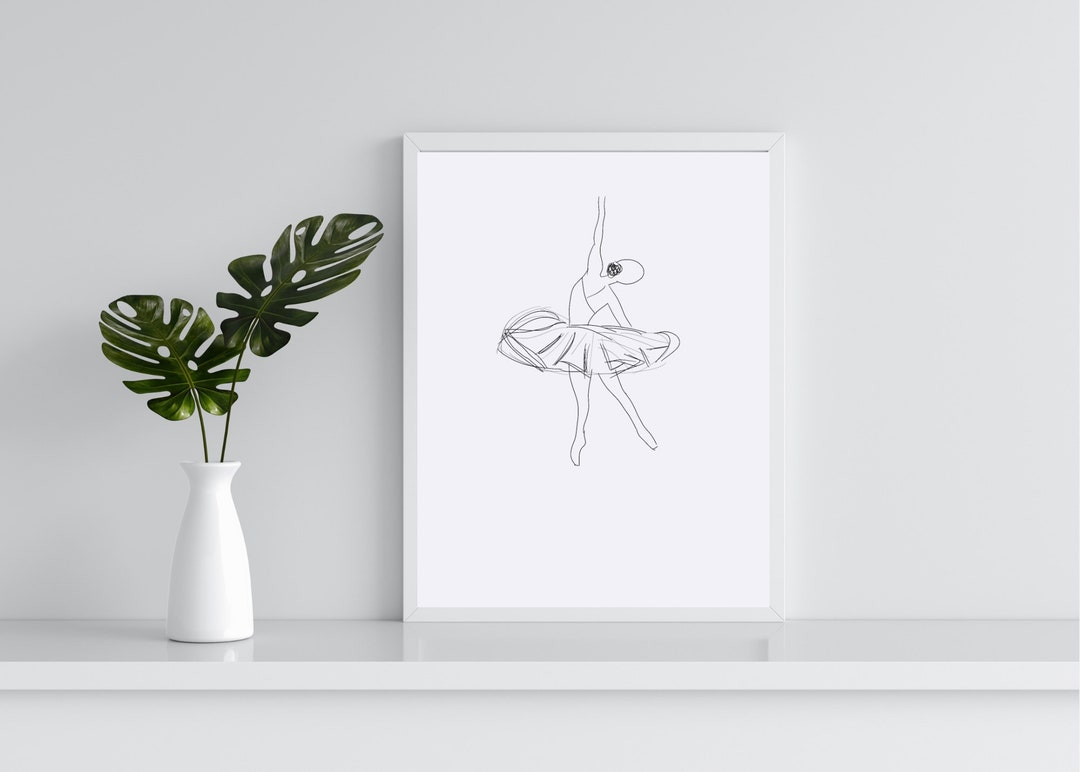 Ballerina Print | Ballerina Downloadable | Digital Download | Ballet ...
