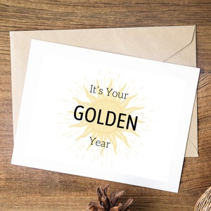 3 Goldene Geburtstagskarten | Golden Retriever Geburtstagskarte | Druckbare Geburtstagskarte | Druckbare Goldene Geburtstagskarte | Herunterladbarer Geburtstag